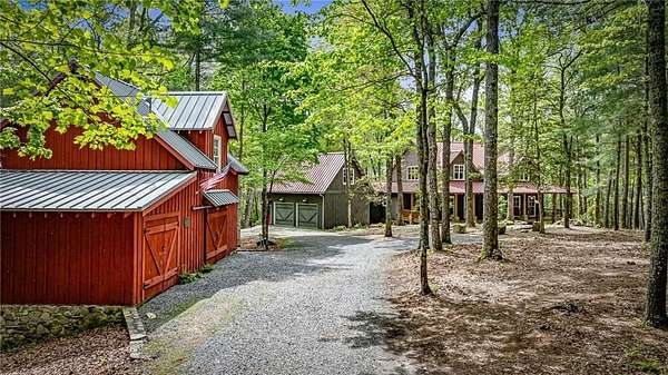 11.3 Acres of Recreational Land with Home for Sale in Ellijay, Georgia