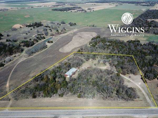 7.5 Acres of Land with Home for Auction in Ringwood, Oklahoma