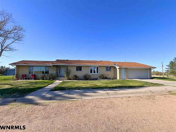 3.82 Acres of Land with Home for Sale in Harrisburg, Nebraska