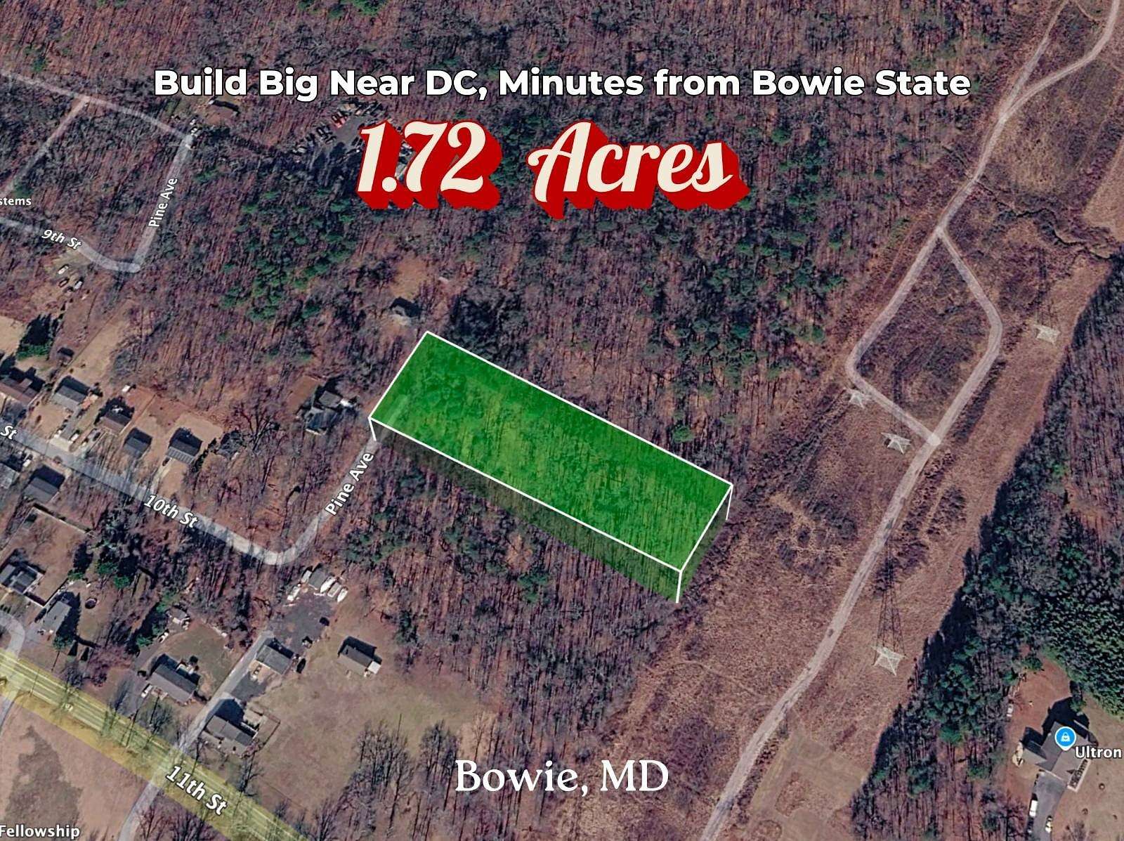 1.72 Acres of Land for Sale in Bowie, Maryland
