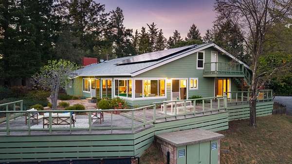 4.55 Acres of Land with Home for Sale in Santa Cruz, California