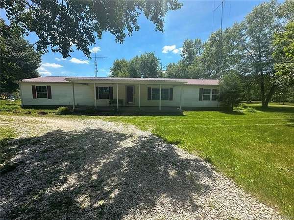 6.22 Acres of Land with Home for Sale in Salem, Indiana