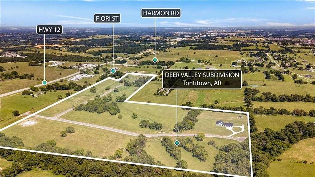 2 Acres of Residential Land for Sale in Tontitown, Arkansas