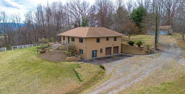 12.6 Acres of Land with Home for Sale in Lexington, Virginia