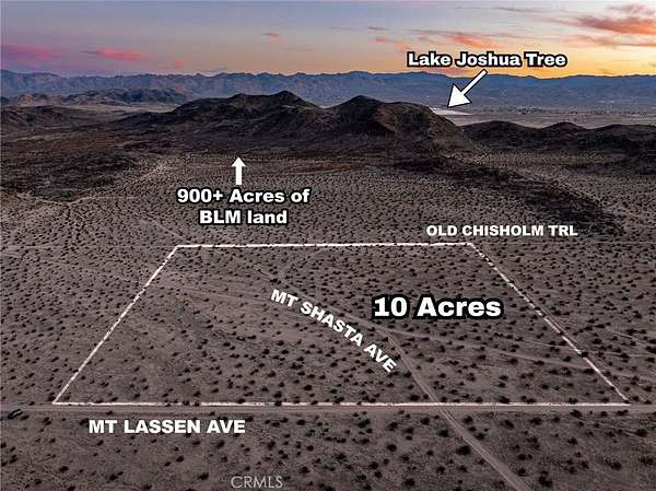 10 Acres of Land for Sale in Joshua Tree, California