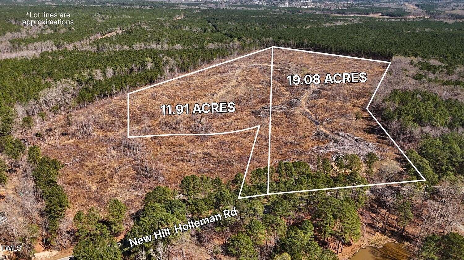 31 Acres of Land for Sale in New Hill, North Carolina