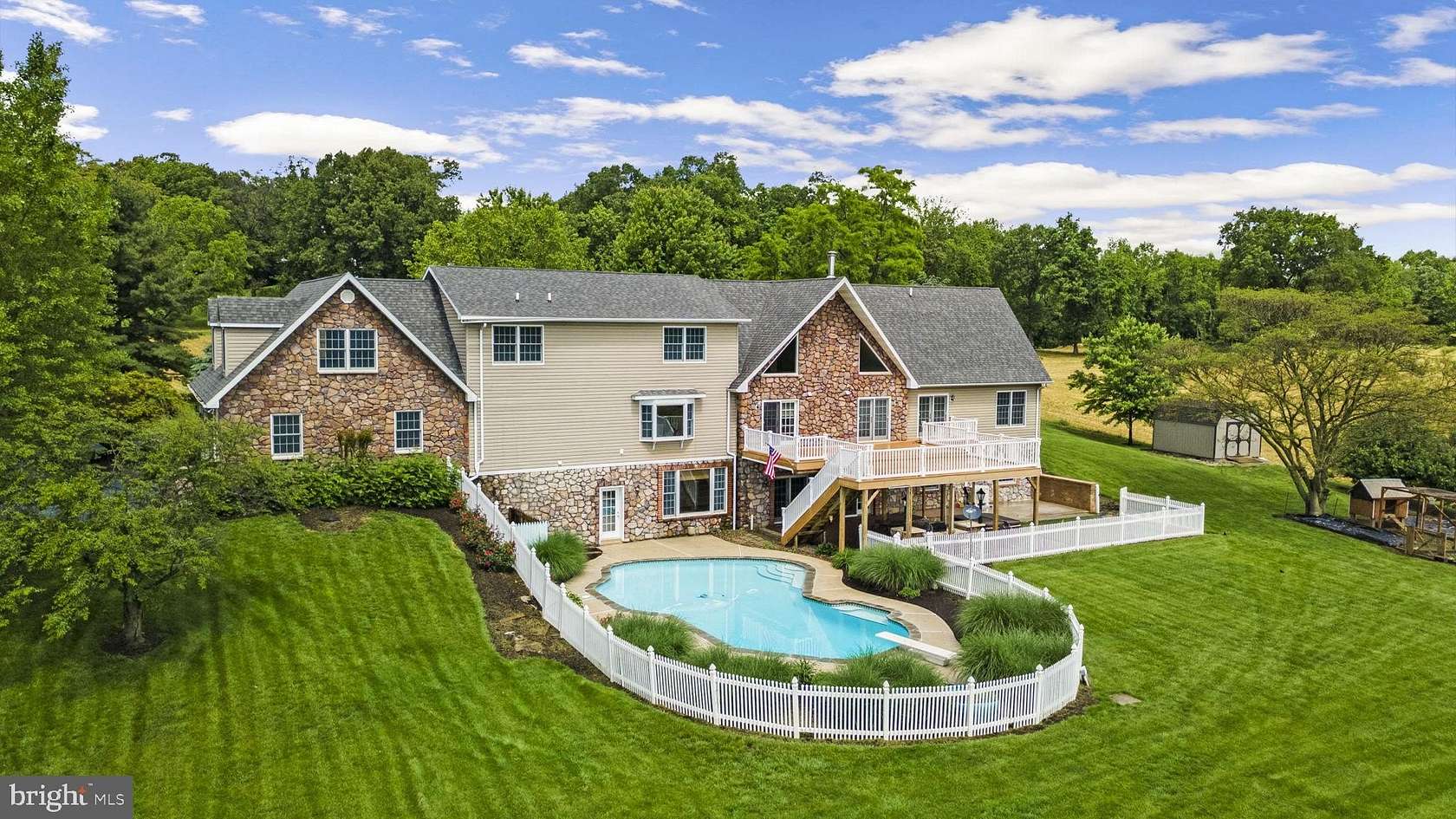 11 Acres of Land with Home for Sale in Chambersburg, Pennsylvania