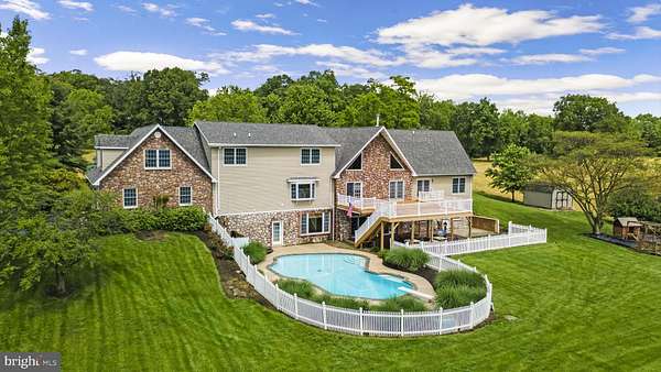 11 Acres of Land with Home for Sale in Chambersburg, Pennsylvania