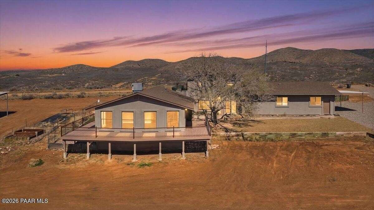 8.17 Acres of Land with Home for Sale in Dewey-Humboldt, Arizona