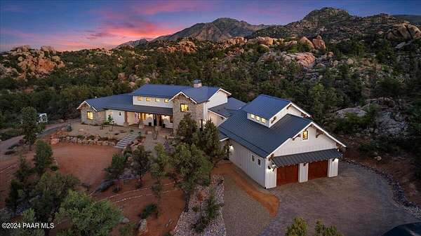 10.4 Acres of Recreational Land with Home for Sale in Prescott, Arizona