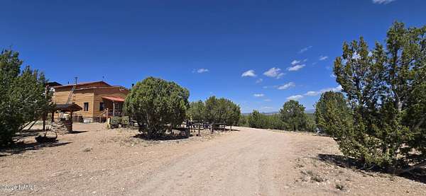 10.4 Acres of Recreational Land with Home for Sale in Ash Fork, Arizona