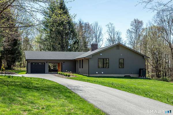 3 Acres of Land with Home for Sale in Roxbury, Connecticut