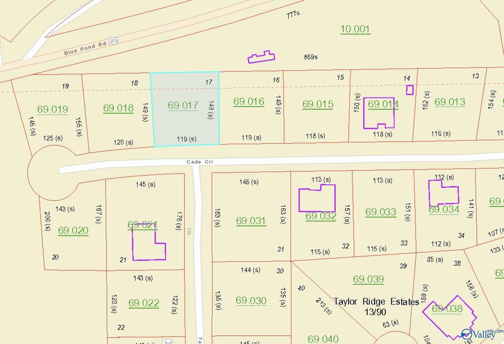 0.42 Acres of Land for Sale in Leesburg, Alabama