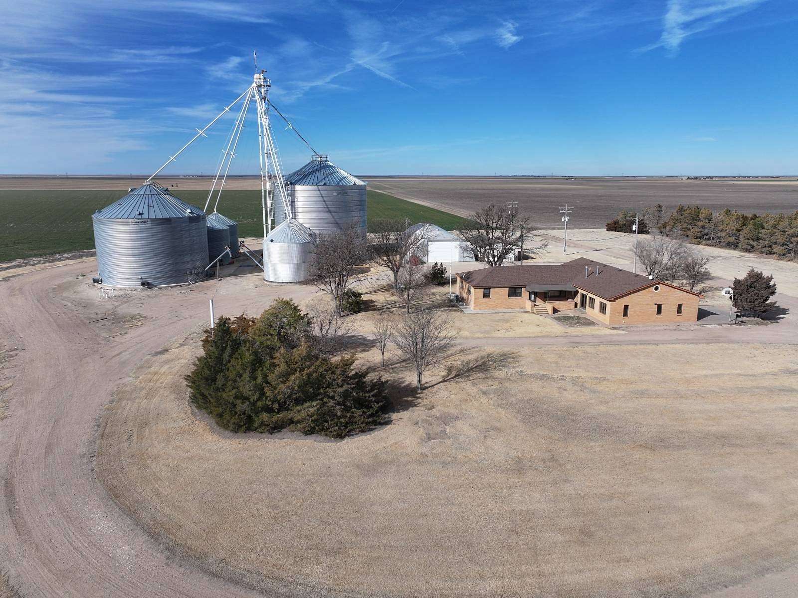 9.4 Acres of Land with Home for Sale in Scott City, Kansas