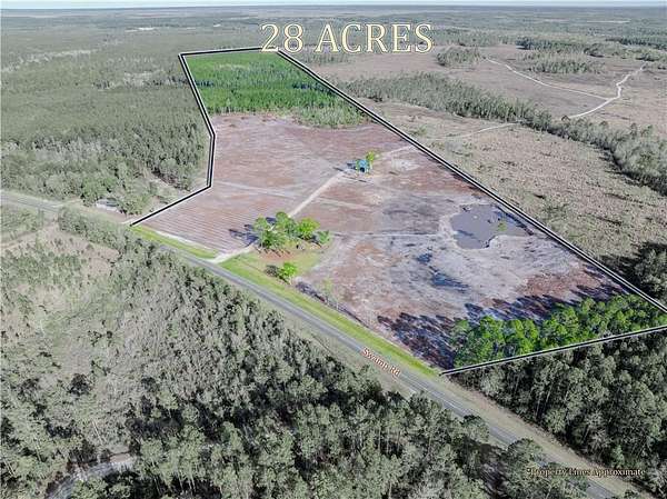 28.2 Acres of Agricultural Land for Sale in Waycross, Georgia
