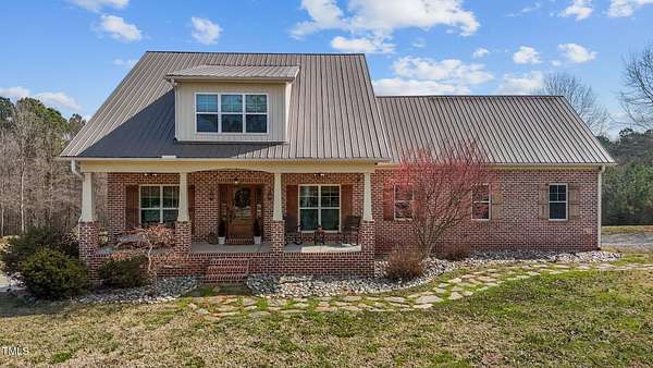 21.6 Acres of Land with Home for Sale in Liberty, North Carolina