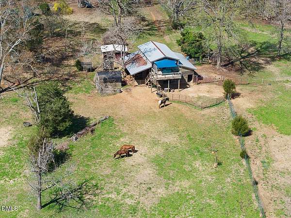 17 Acres of Land with Home for Sale in Bear Creek, North Carolina