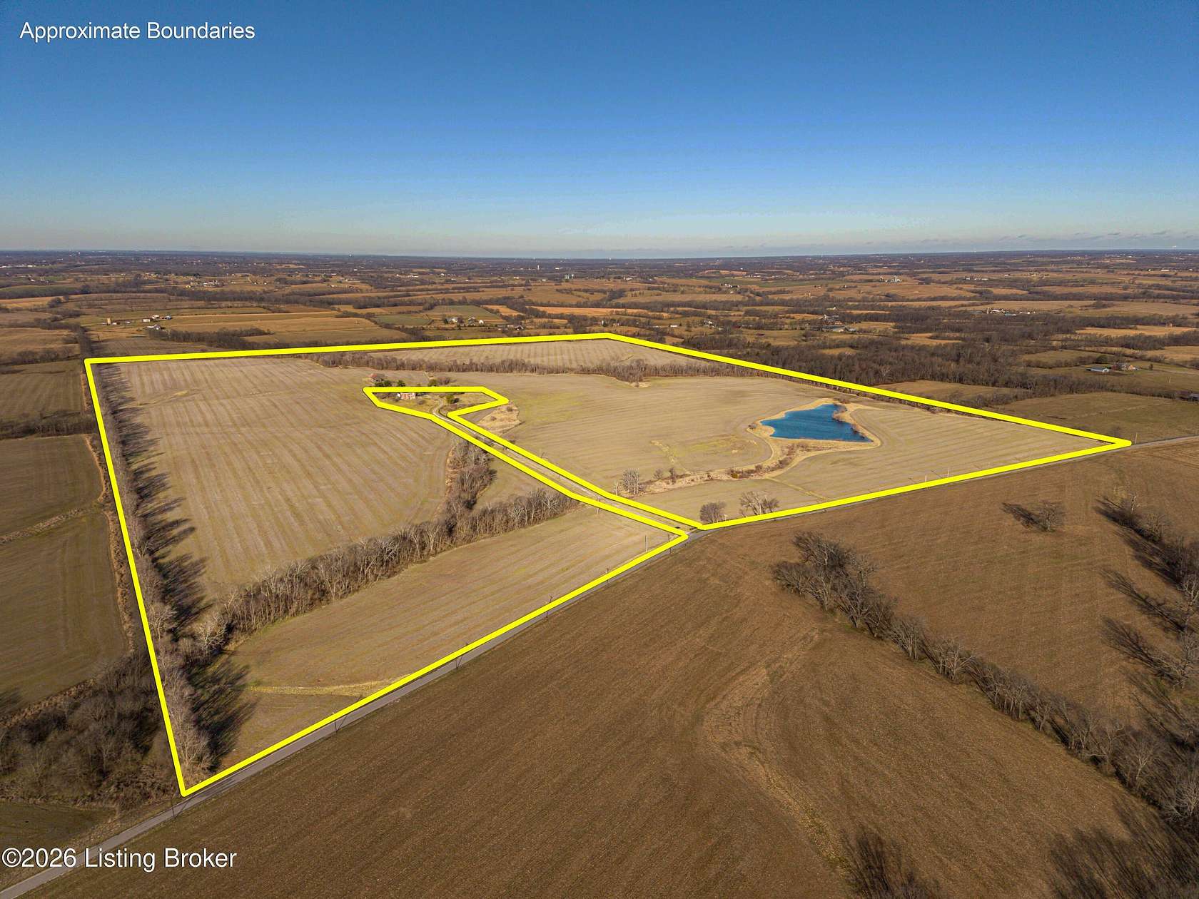 201 Acres of Agricultural Land for Auction in Shelbyville, Kentucky