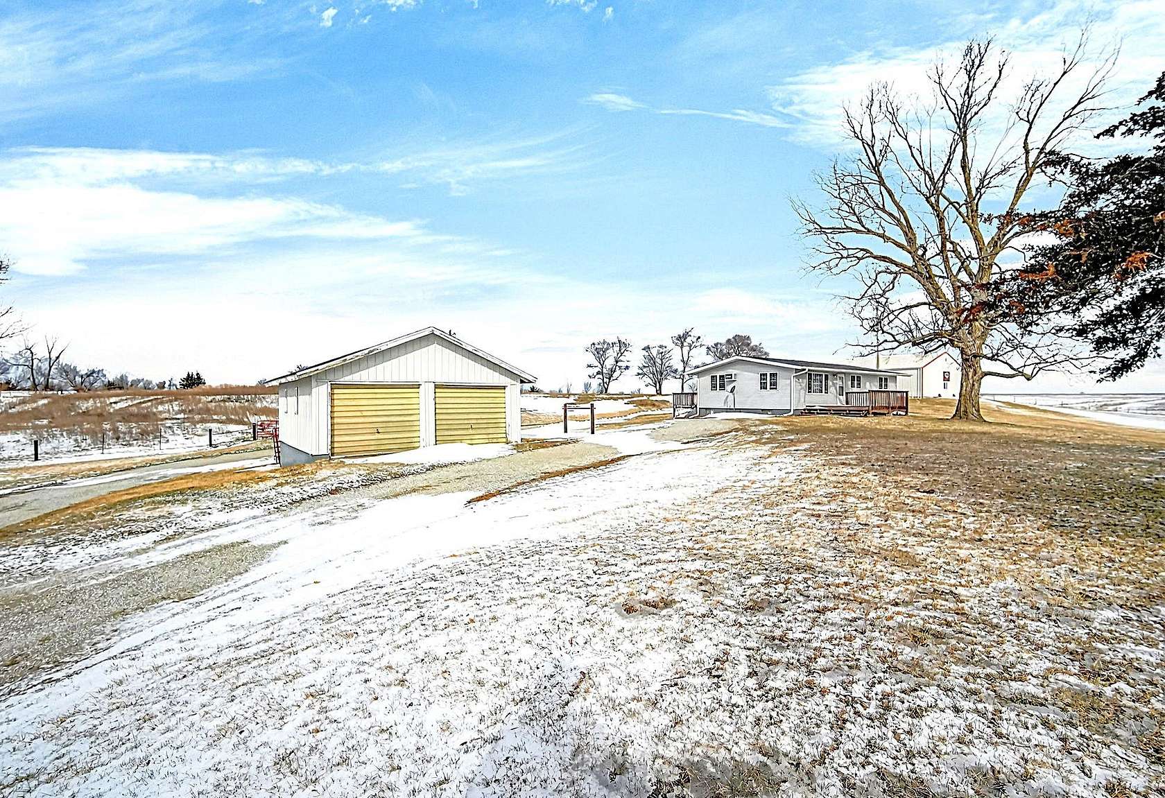 4.42 Acres of Land with Home for Sale in Lucas, Iowa