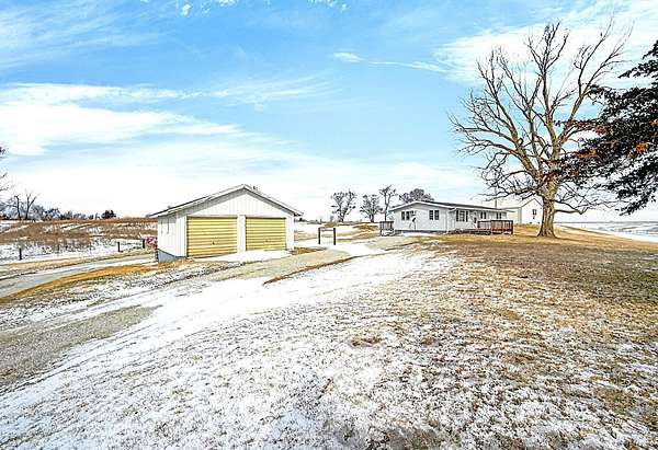 4.42 Acres of Land with Home for Sale in Lucas, Iowa