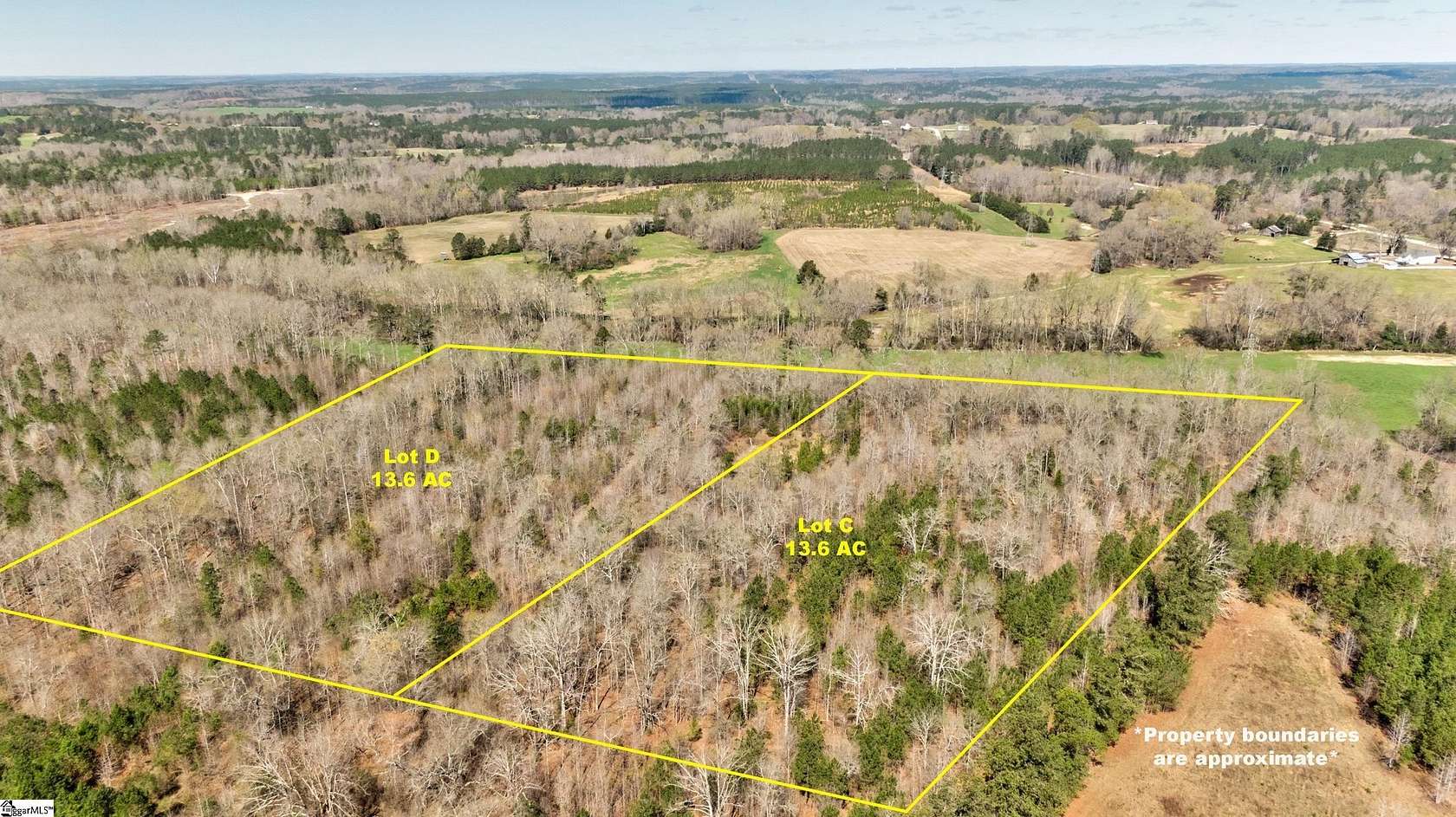 13.6 Acres of Land for Sale in Union, South Carolina