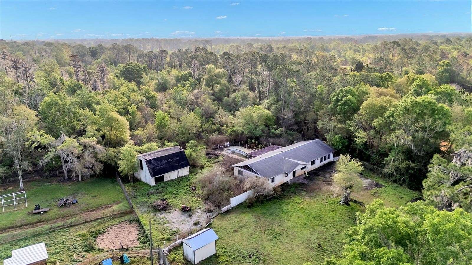 2.4 Acres of Land with Home for Sale in Lakeland, Florida