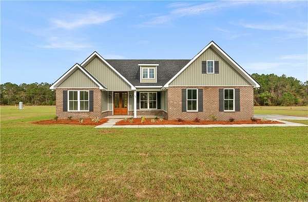 5 Acres of Land with Home for Sale in Ludowici, Georgia