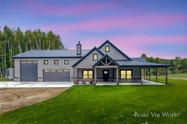 360 Acres of Recreational Land with Home for Sale in Remus, Michigan