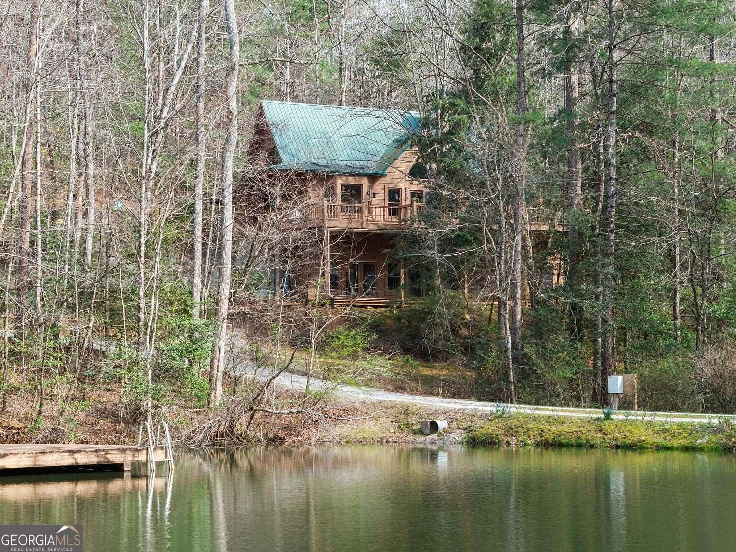 12.1 Acres of Land with Home for Sale in Clayton, Georgia