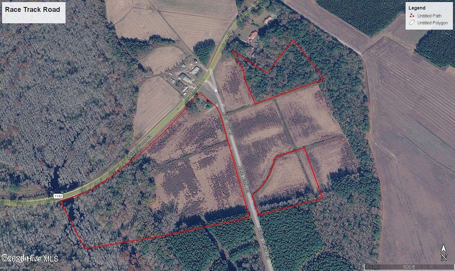 26.5 Acres of Recreational & Residential Land for Sale in Williamston, North Carolina