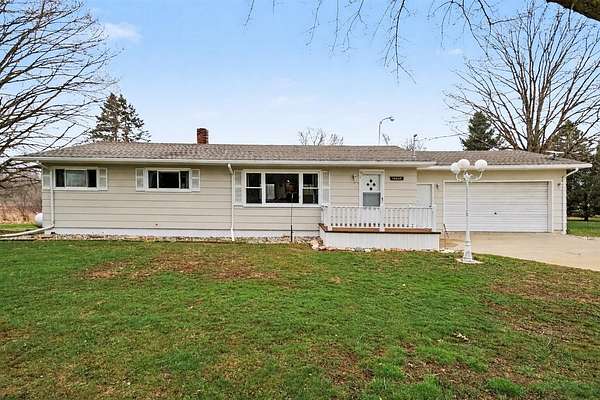 10 Acres of Land with Home for Sale in Burlington, Michigan