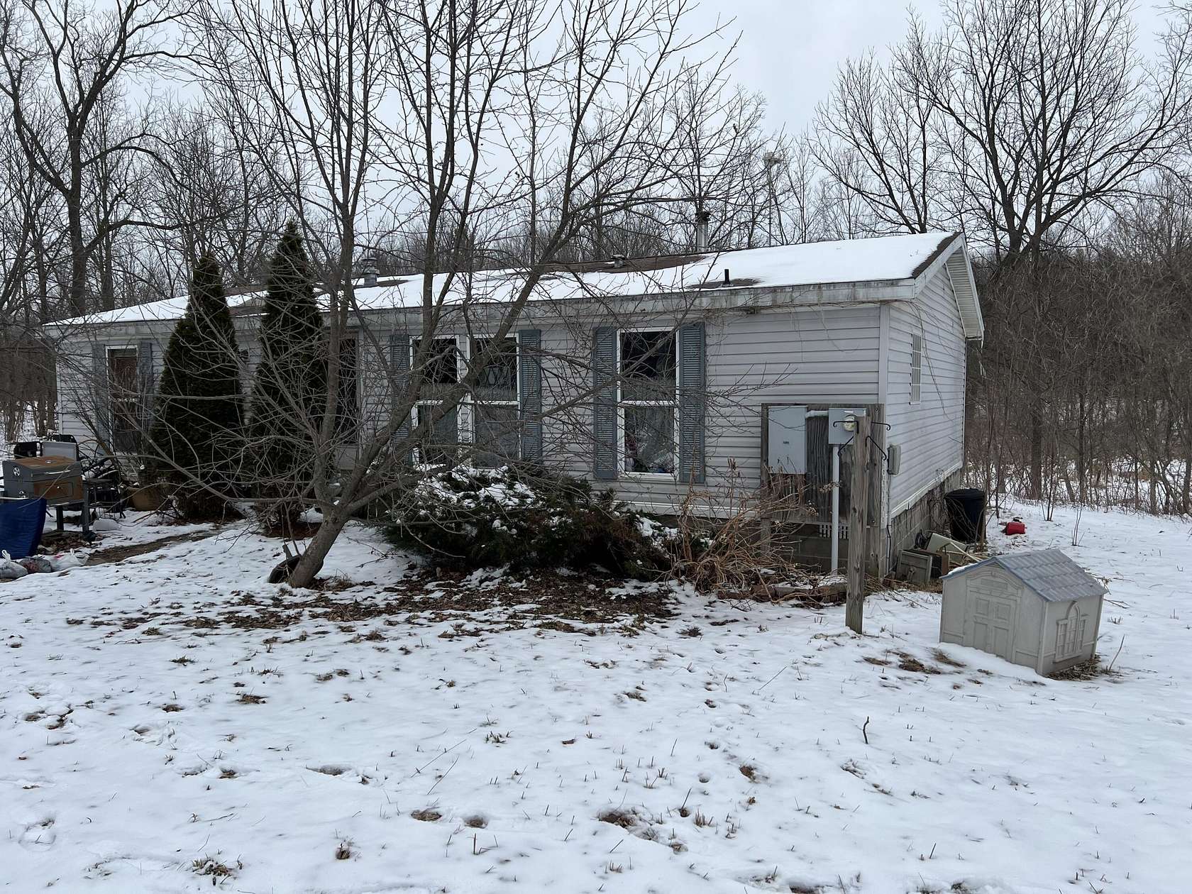 40 Acres of Land with Home for Sale in Grand Junction, Michigan