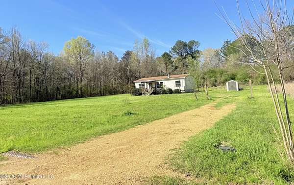 4.3 Acres of Land with Home for Sale in Crystal Springs, Mississippi