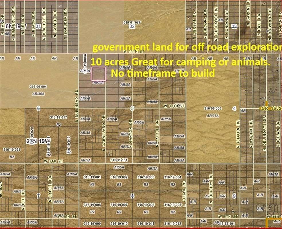 10 Acres of Residential Land for Sale in Dolan Springs, Arizona