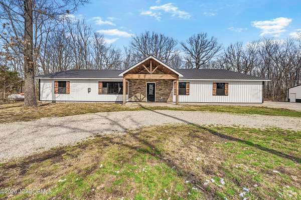 16.3 Acres of Recreational Land with Home for Sale in Stover, Missouri