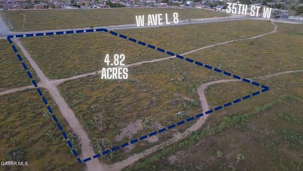 4.82 Acres of Residential Land for Sale in Lancaster, California