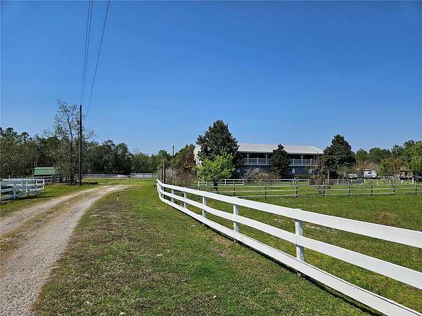 12.1 Acres of Land with Home for Sale in Pierson, Florida