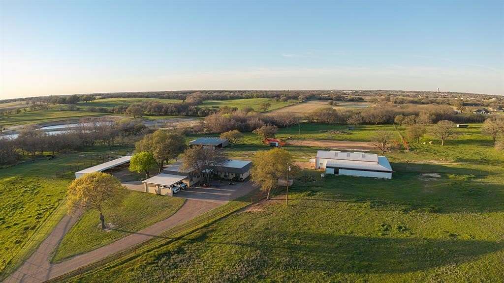 15.7 Acres of Land with Home for Sale in Weatherford, Texas