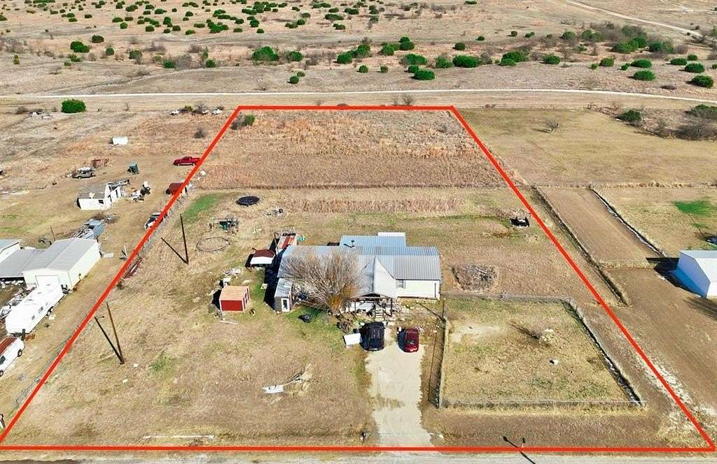 2.5 Acres of Land with Home for Sale in Granbury, Texas