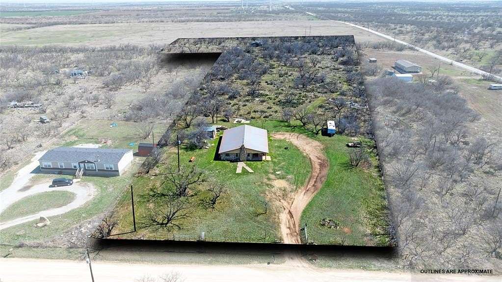 5.5 Acres of Land with Home for Sale in Abilene, Texas