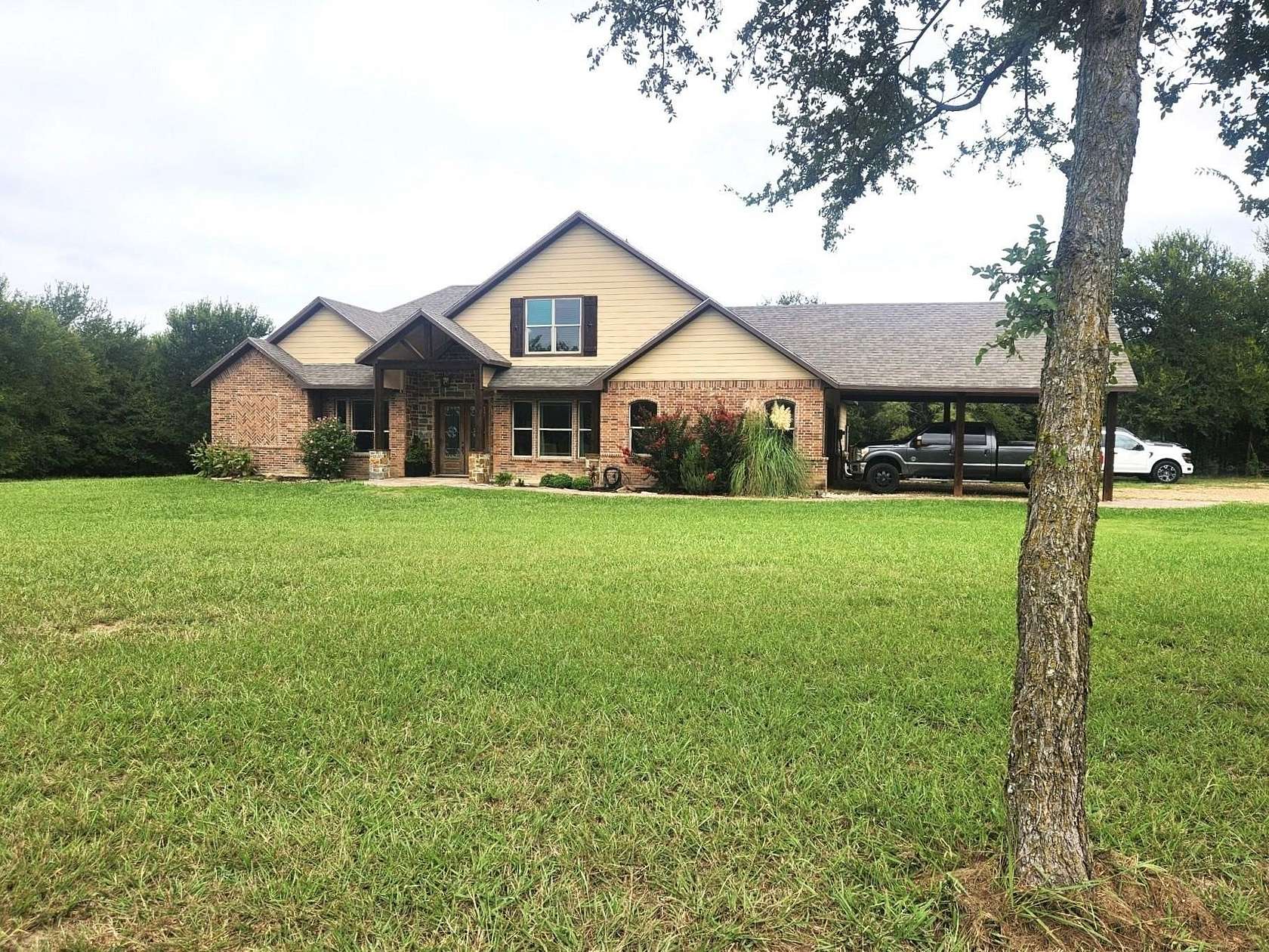 22.9 Acres of Agricultural Land with Home for Sale in Gunter, Texas