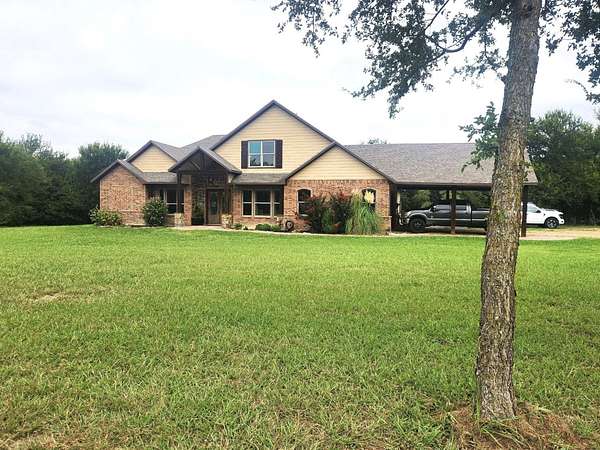 22.9 Acres of Agricultural Land with Home for Sale in Gunter, Texas