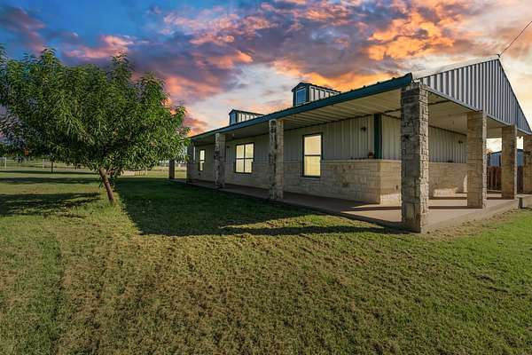 5 Acres of Land with Home for Sale in Blum, Texas