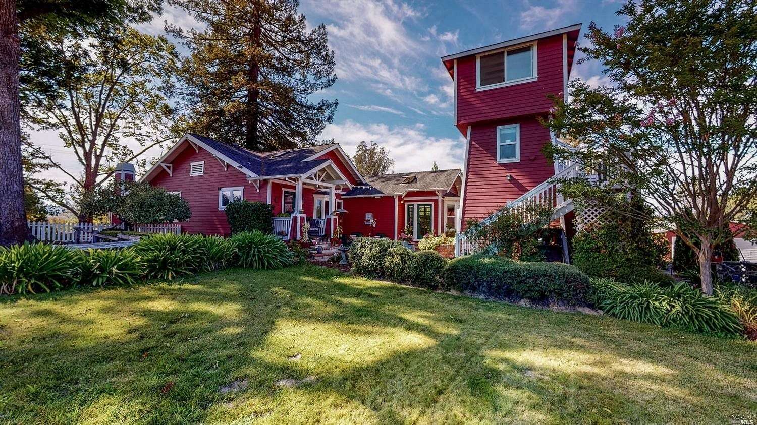 5.4 Acres of Land with Home for Sale in Sebastopol, California