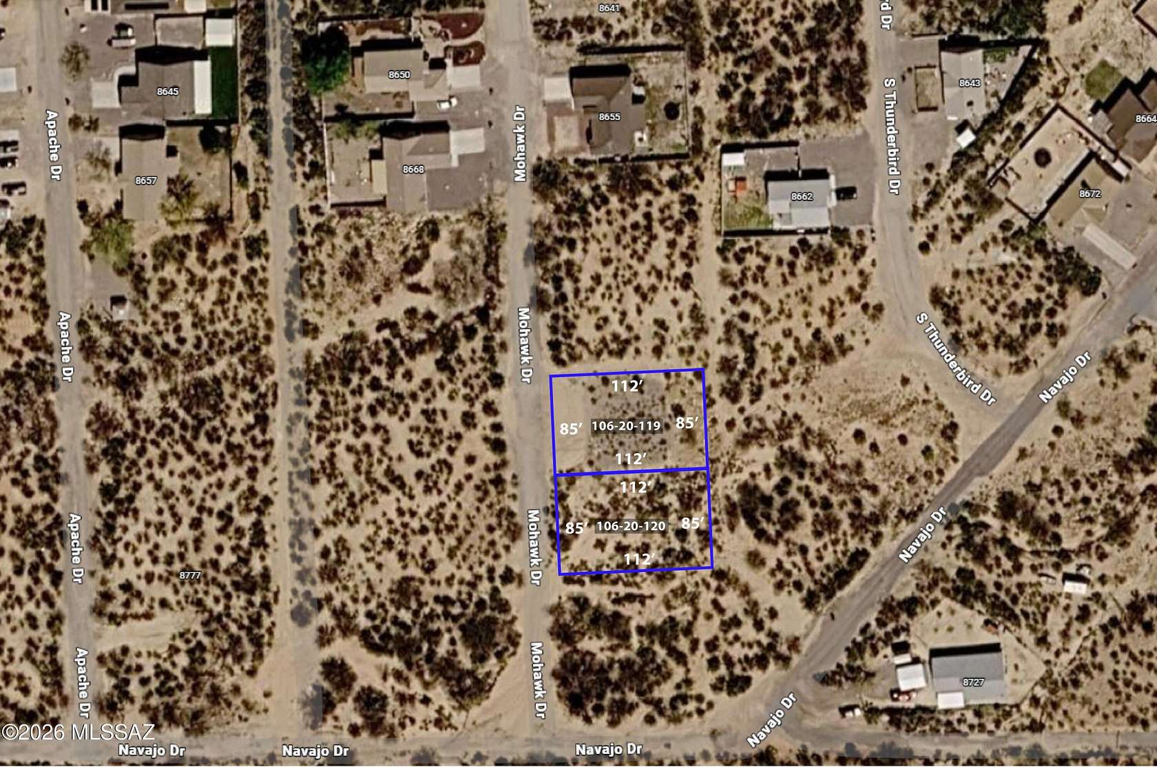 0.22 Acres of Residential Land for Sale in Safford, Arizona