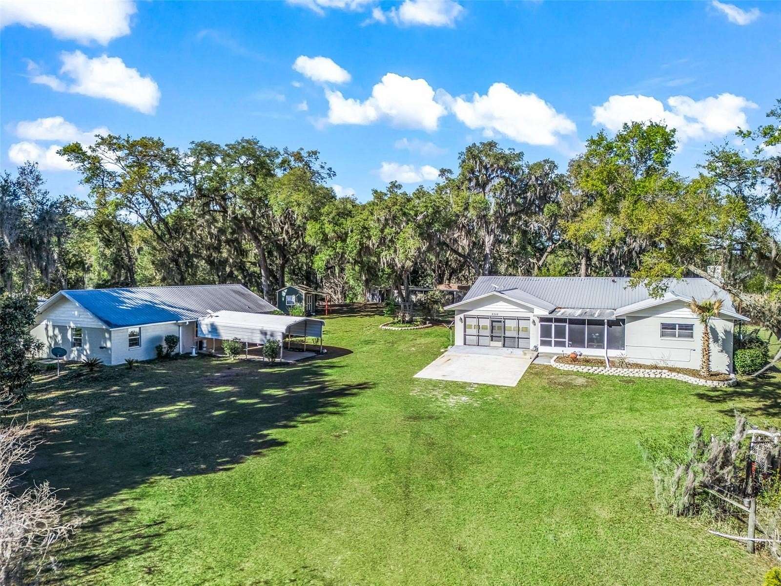 26.6 Acres of Land with Home for Sale in Bronson, Florida