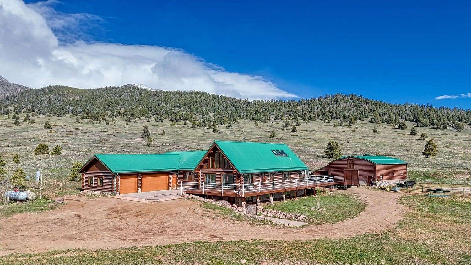 35.7 Acres of Land with Home for Sale in Westcliffe, Colorado
