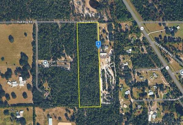 10 Acres of Residential Land for Sale in De Leon Springs, Florida