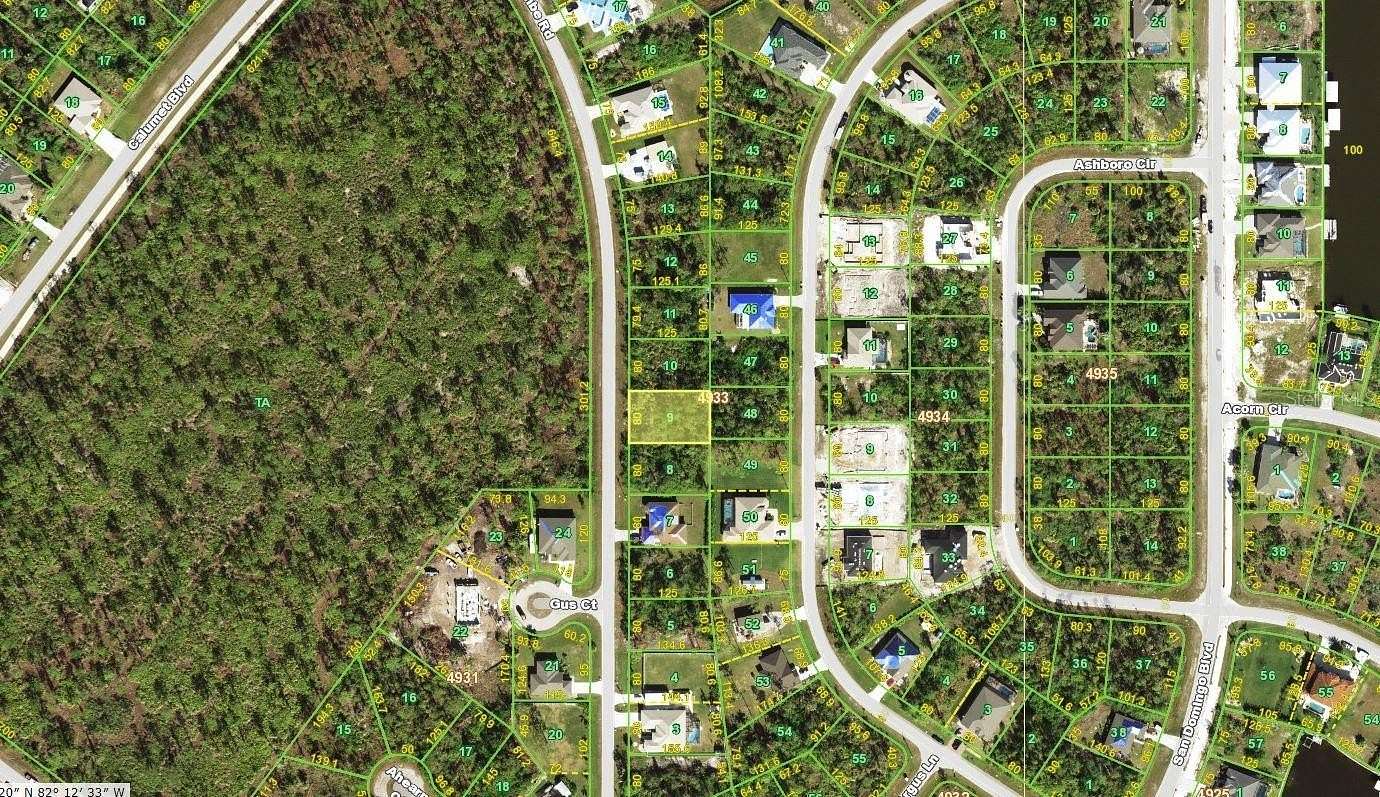 0.23 Acres of Residential Land for Sale in Port Charlotte, Florida