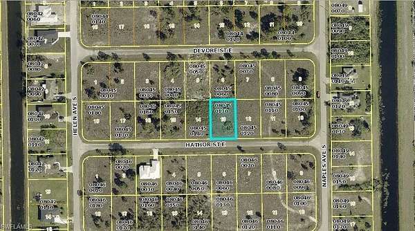 0.23 Acres of Residential Land for Sale in Lehigh Acres, Florida